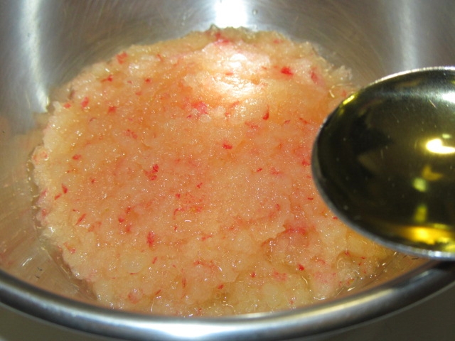 りんごのおろし酢の蓼科酢