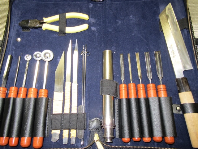飾り切り道具一式,むきもの道具画像